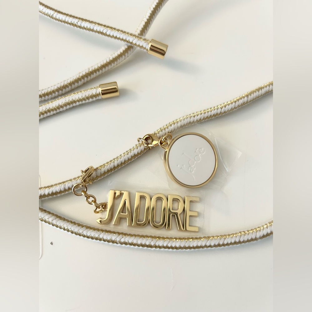 🌸DIOR J'adore Mobile Phone Ring with 2 Charms - Picture 4 of 6